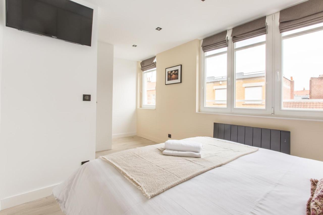 Appartement Spacieux Et Moderne 4 Chambres A 5Mn A Pieds Republique Lille Dış mekan fotoğraf