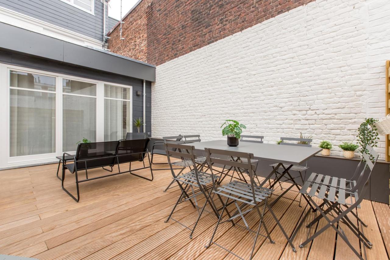 Appartement Spacieux Et Moderne 4 Chambres A 5Mn A Pieds Republique Lille Dış mekan fotoğraf